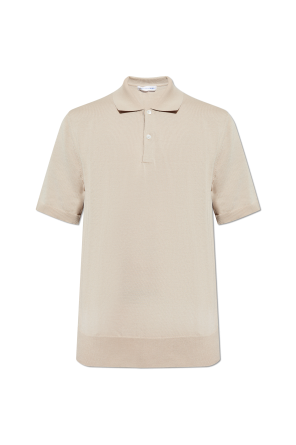 Beige Polo with embroidered logo Burberry - Vitkac AS